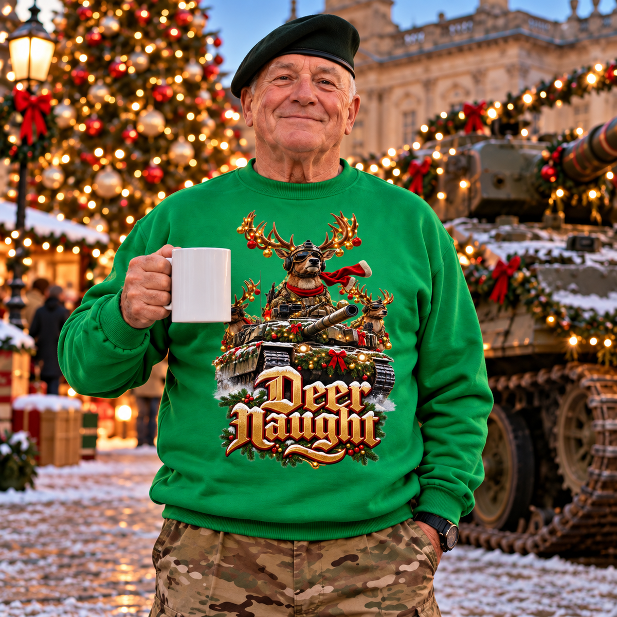 Royal Tank Regiment Christmas Jumper