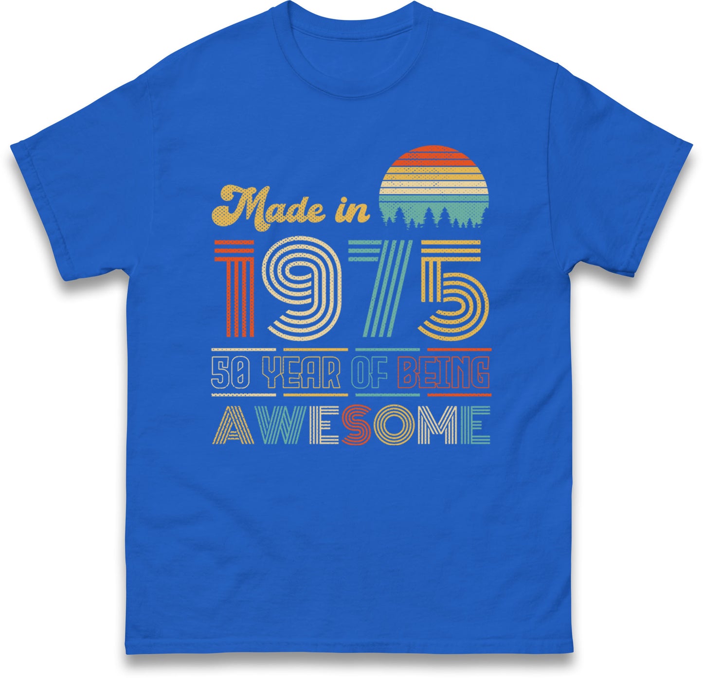 50th Birthday T Shirt Men