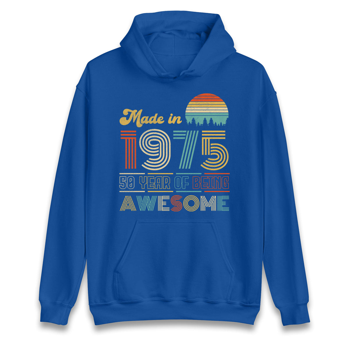 Vintage 50th Birthday Hoodie