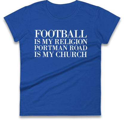 Football is My Portman Ladies T Shirt