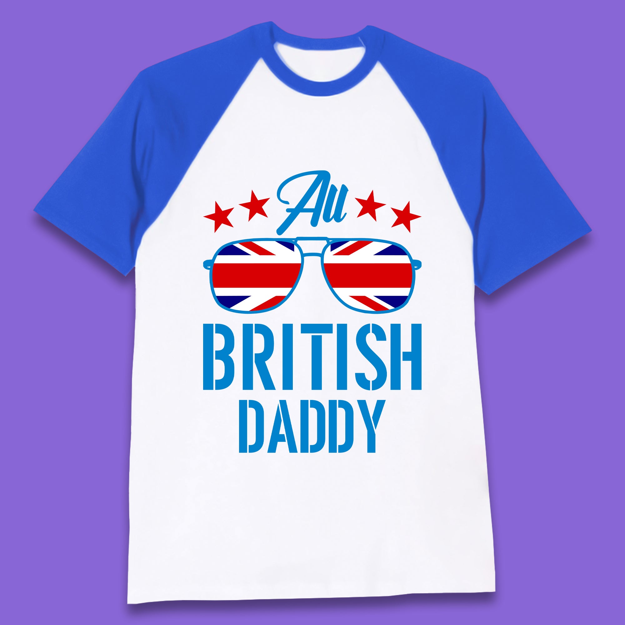 British Daddy Baseball T-Shirt