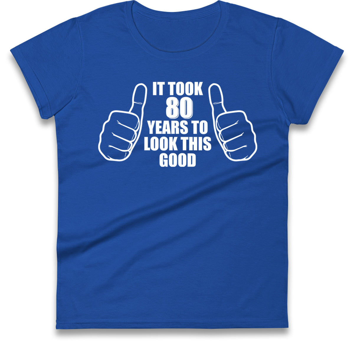 80th Birthday Womens T Shirt