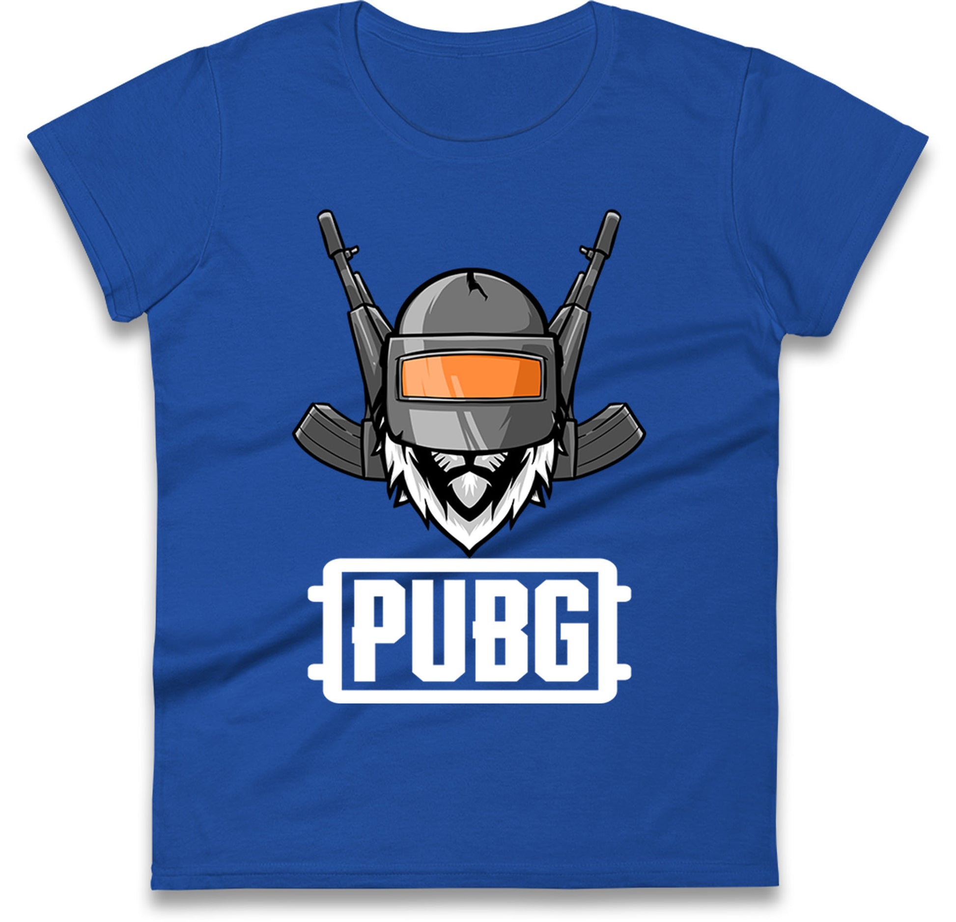 Pubg Helmet Ladies T Shirt