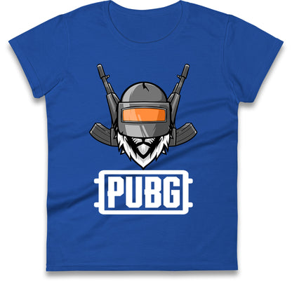 Pubg Helmet Ladies T Shirt