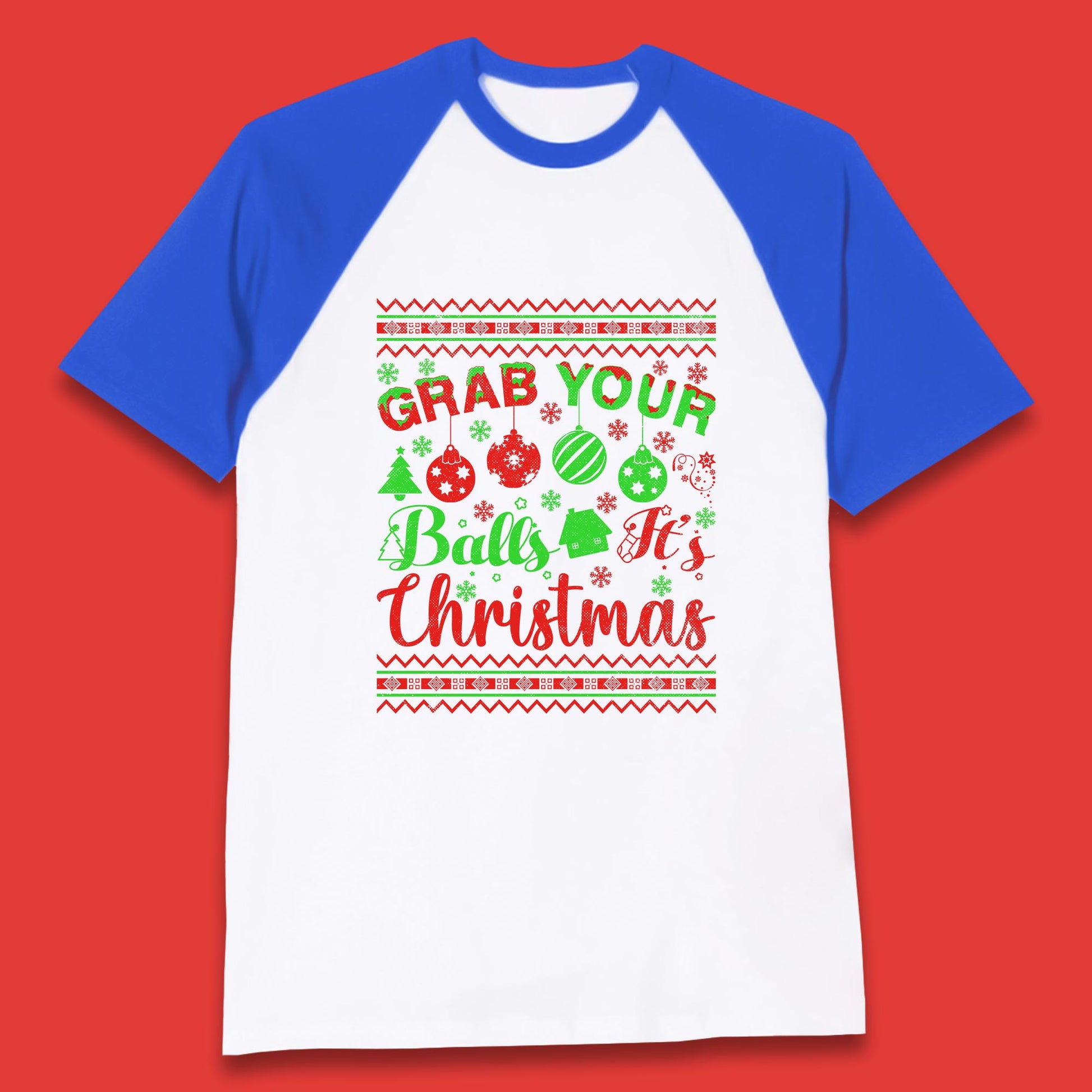 christmas ornament baseball t shirt