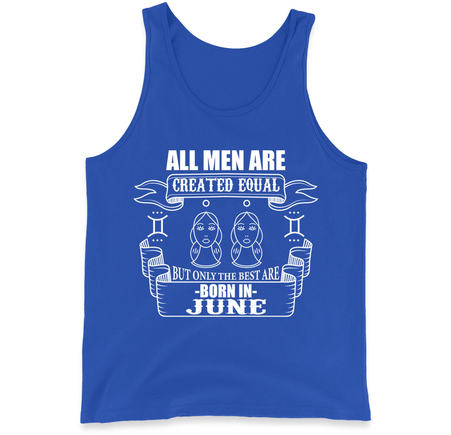 Born In June Birthday Tank Top