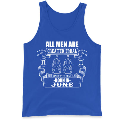 Born In June Birthday Tank Top
