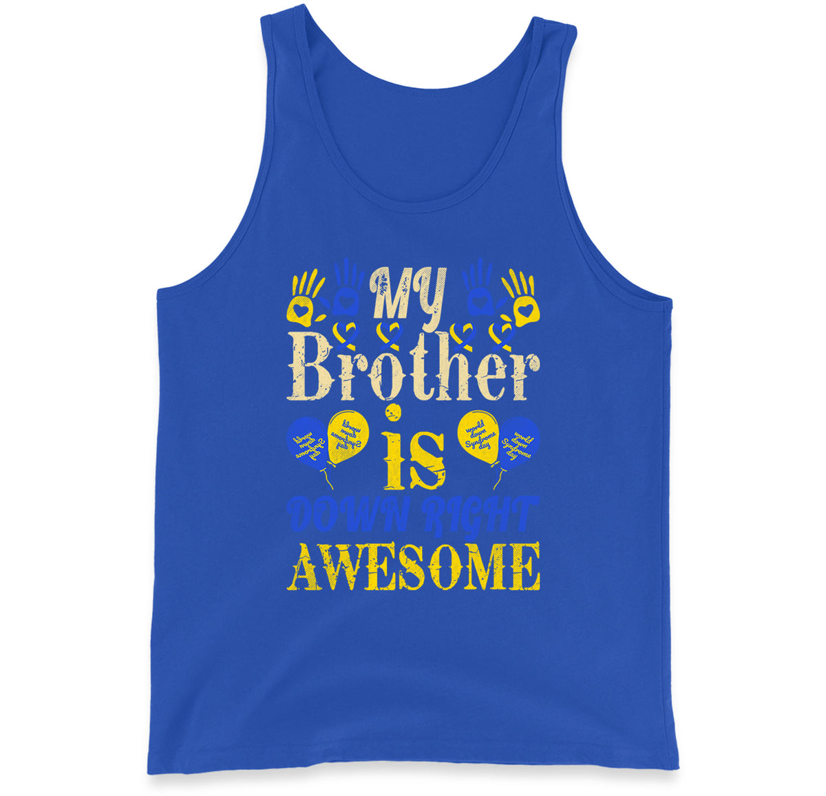 world down syndrome day tank top