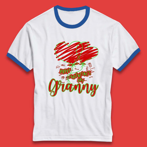 Happy Valentine's Day Granny Ringer T-Shirt