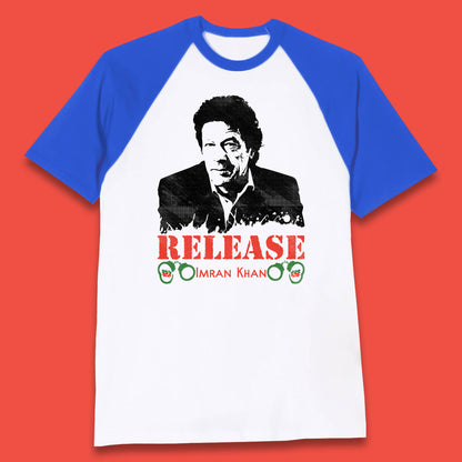 Release Imran Khan Prisoner No 804 Behind You Skipper Stand With Imran Khan Pakistan Pride Of Nation Baseball T Shirt