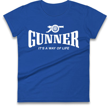 Arsenal Football Ladies T Shirt