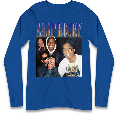 ASAP Rocky Rapper Longsleeve T Shirt