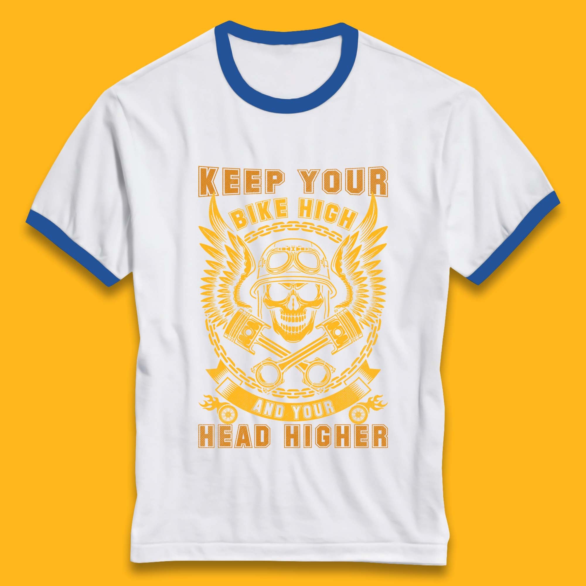 Keep Your Bike High Ringer T-Shirt