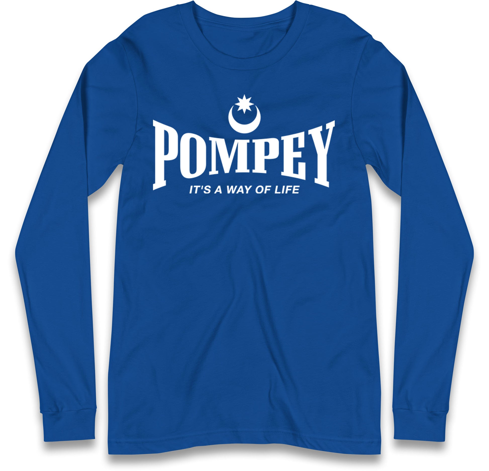 Pompey Football Long Sleeve T Shirt