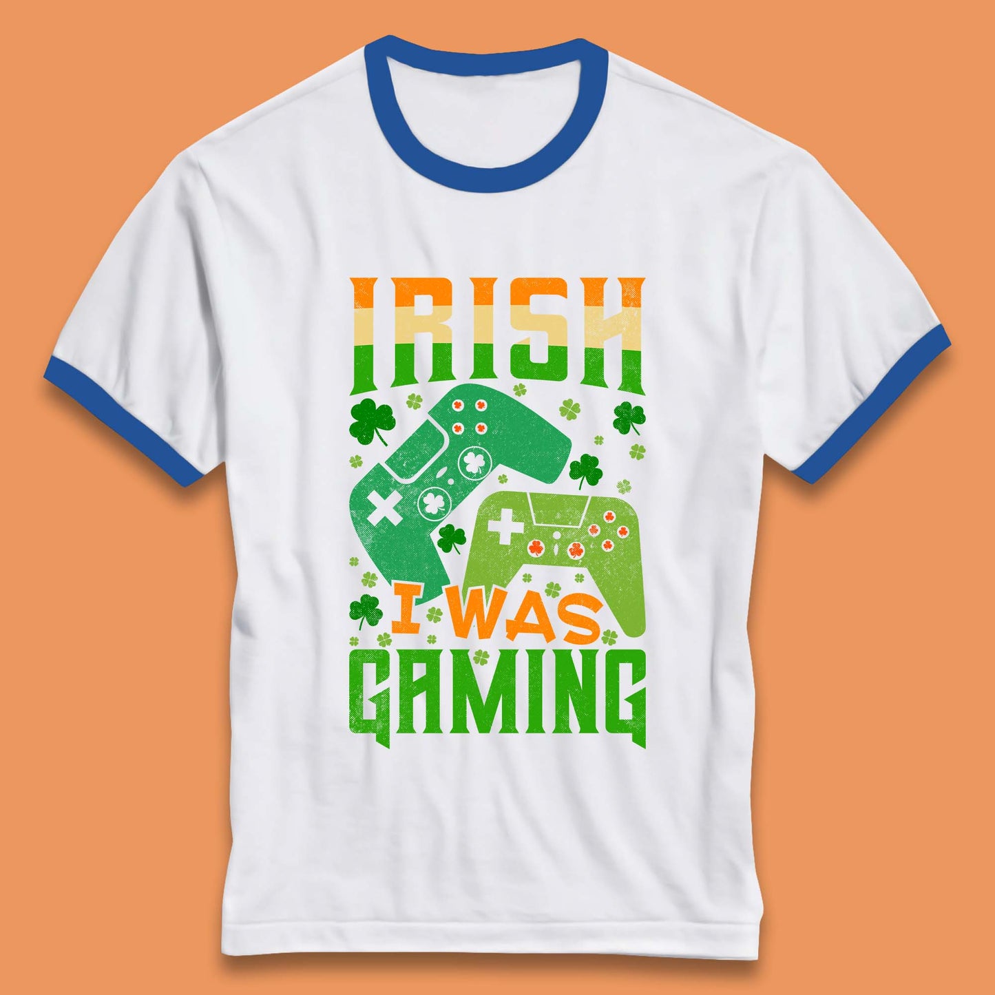 Irish I Was Gaming Ringer T-Shirt