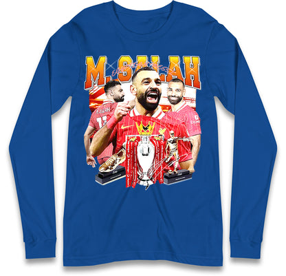 Mohamed Salah Bootleg Long Sleeve T Shirt 