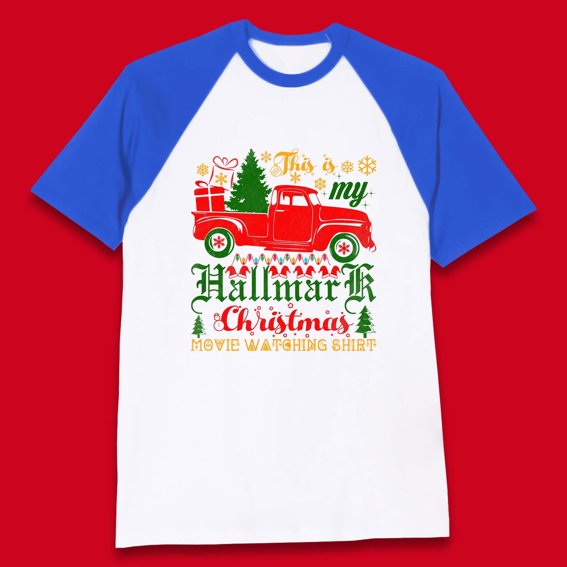 hallmark christmas movie baseball t shirt