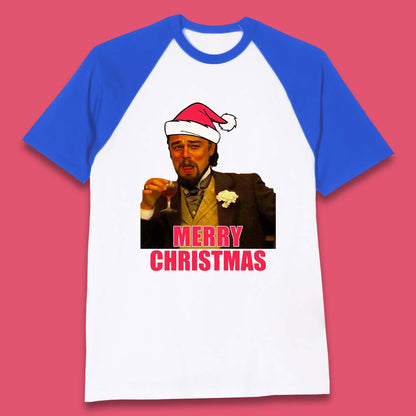 Leonardo DiCaprio Christmas Baseball T-Shirt