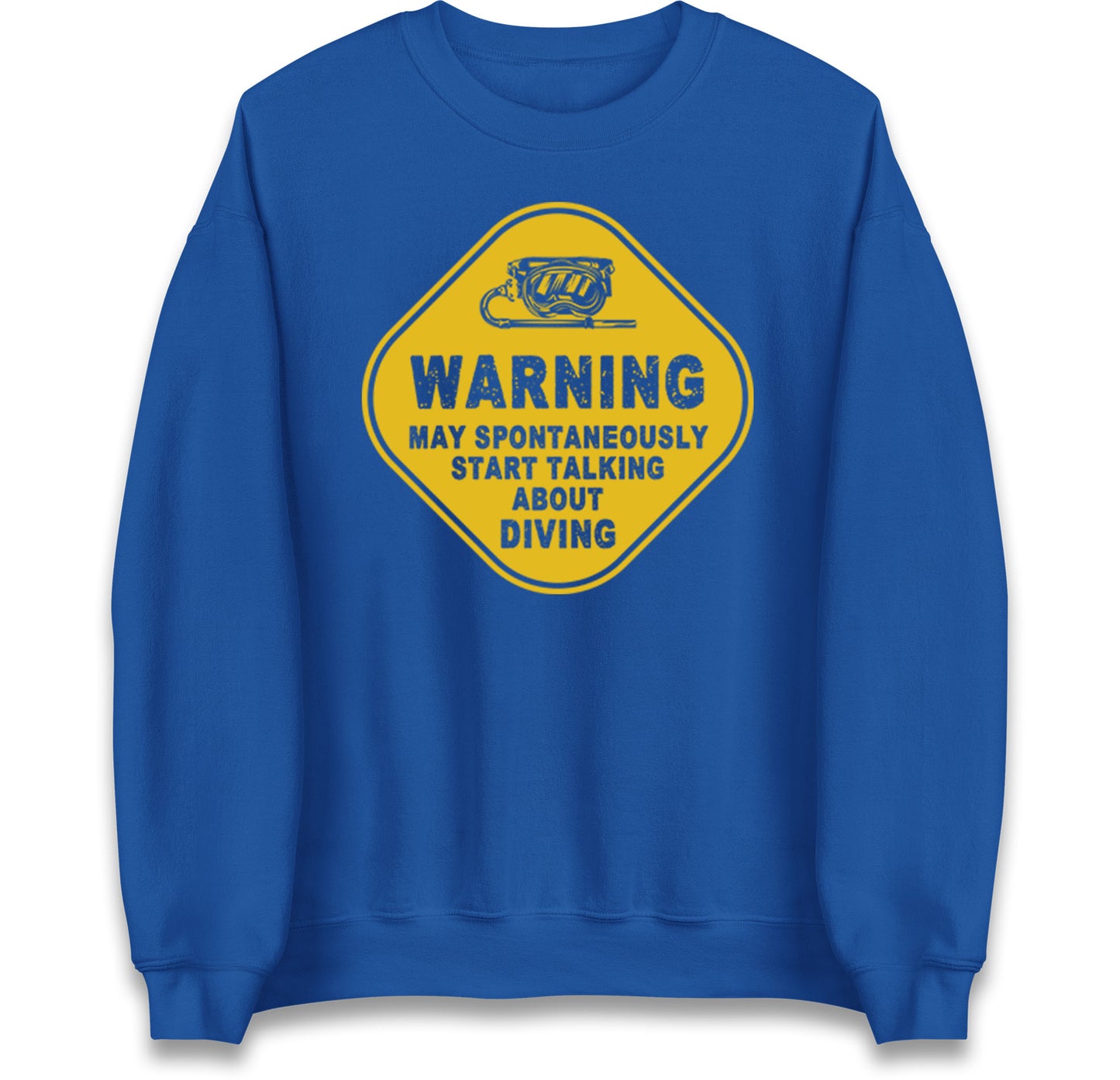 warning diving jumper