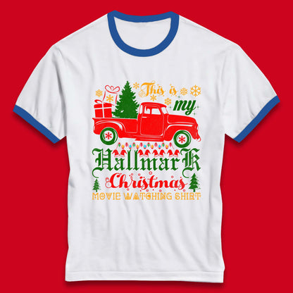 hallmark christmas movie ringer t shirt