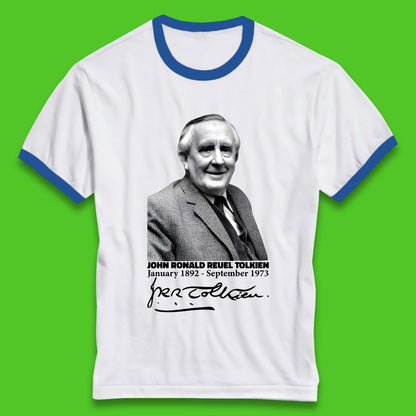 John Ronald Reuel Tolkien Signature Ringer T-Shirt