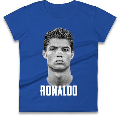 Cristiano Ronaldo Ladies T Shirt