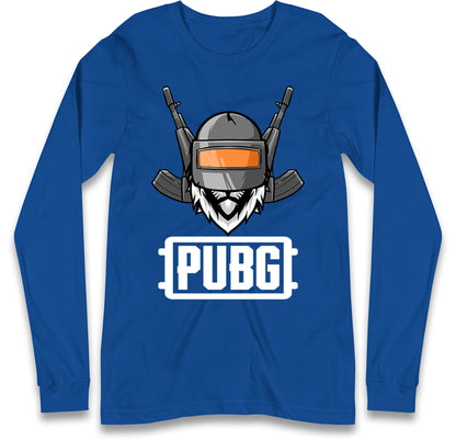 Pubg Helmet Long Sleeve T Shirt