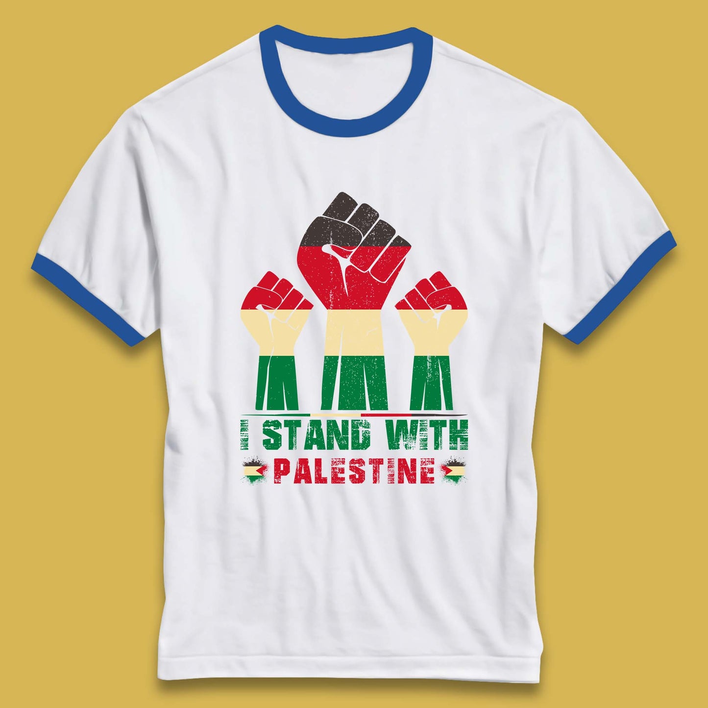 Palestine Ringer Tee