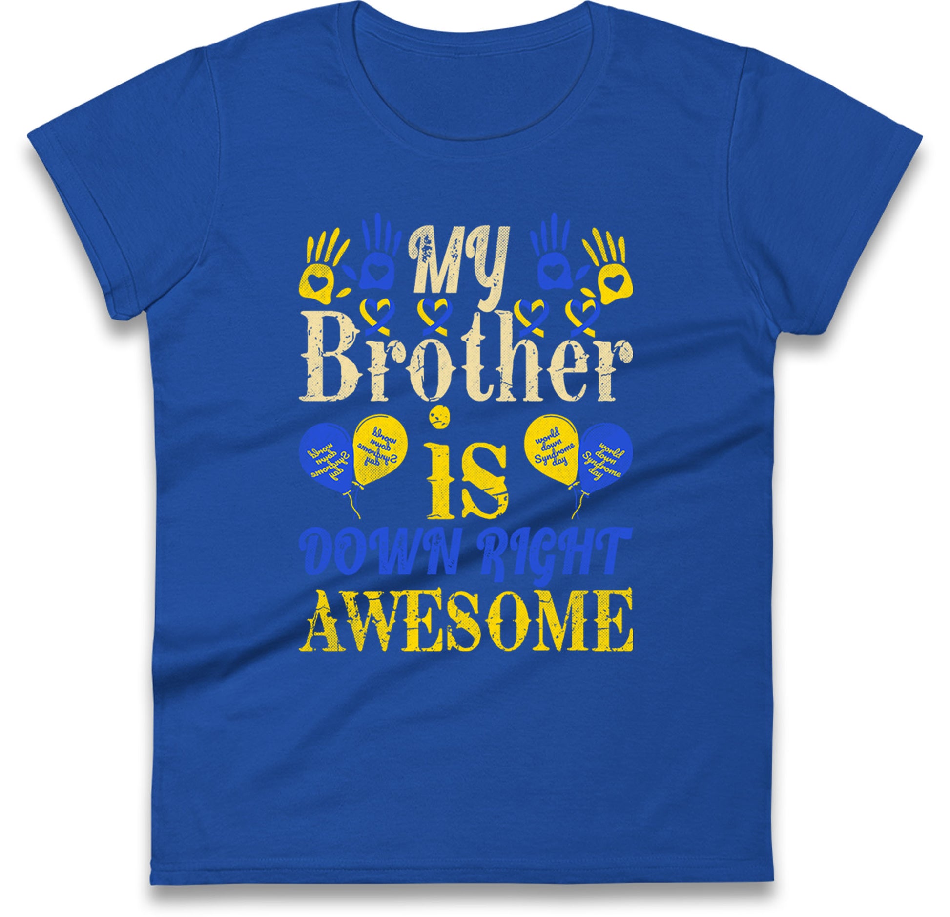 world down syndrome day womens t shirt