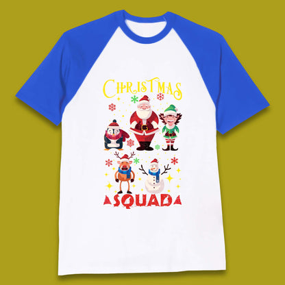 Christmas Squad Baseball T-Shirt