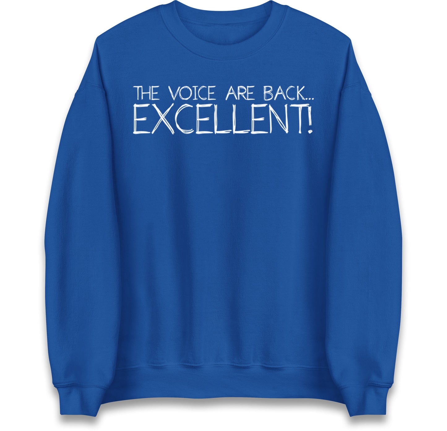 The Voice Are Back Excellent Jumper