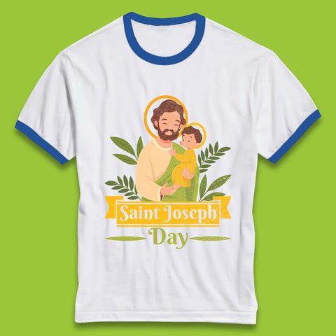 Saint Joseph Day Ringer T-Shirt