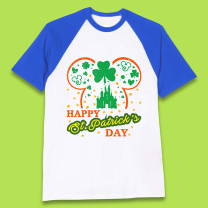 Disney Happy St. Patrick's Day Baseball T-Shirt