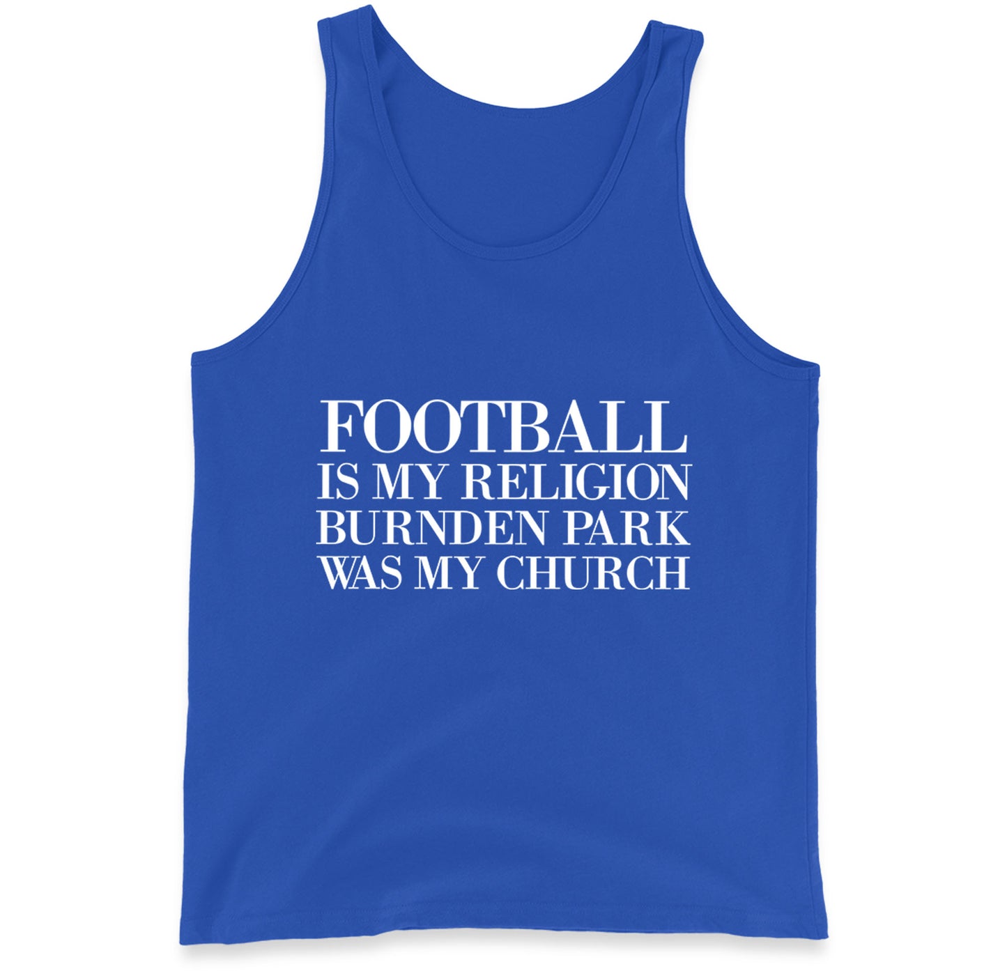 Football is My Religion Tank Top