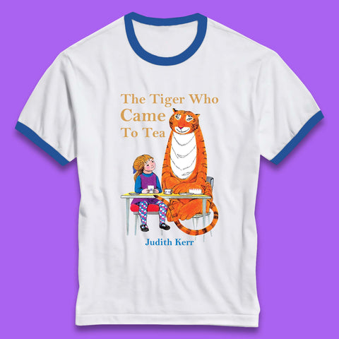 The Tiger Who Came To Tea Ringer T-Shirt