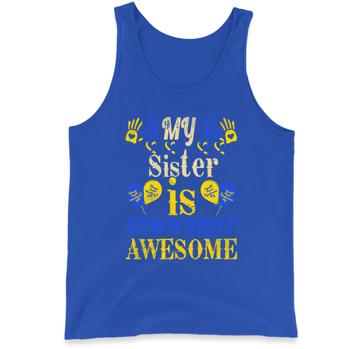 world down syndrome day tank top