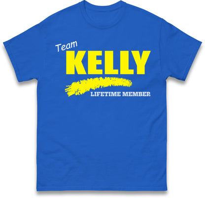 Team Kelly Lifetime Member T Shirt