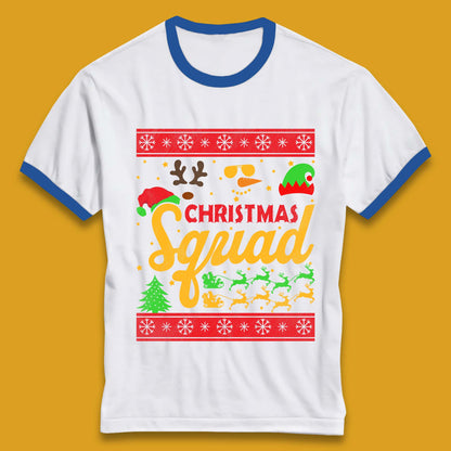 Christmas Squad Ringer T-Shirt