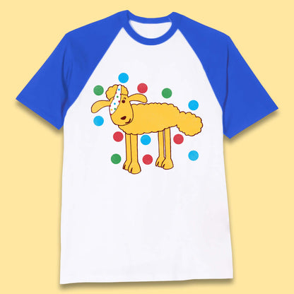 Spotty Pudsey Sheep Children In Need Dotty Spot Charity Raising Pudsey Sheep Baseball T Shirt