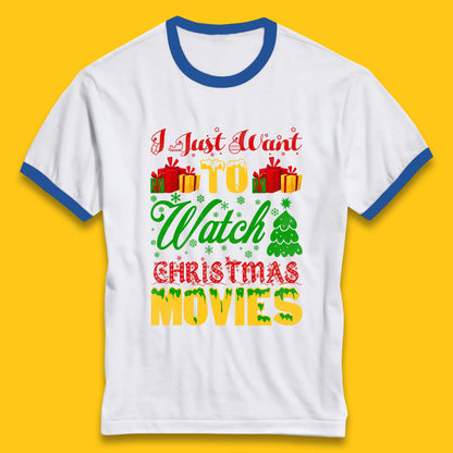 christmas movie ringer t shirt