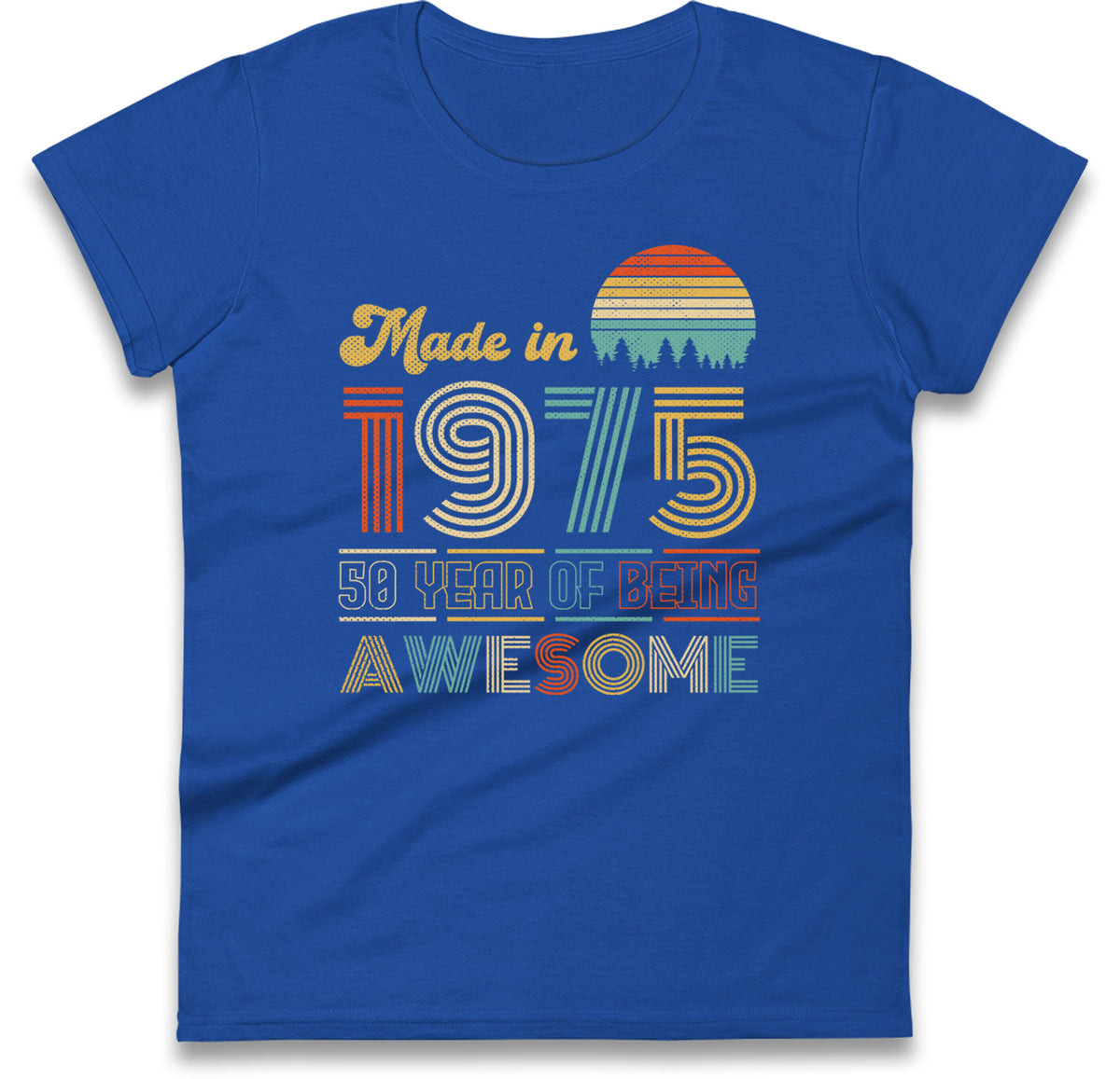 Vintage 50th Birthday Womens T Shirt