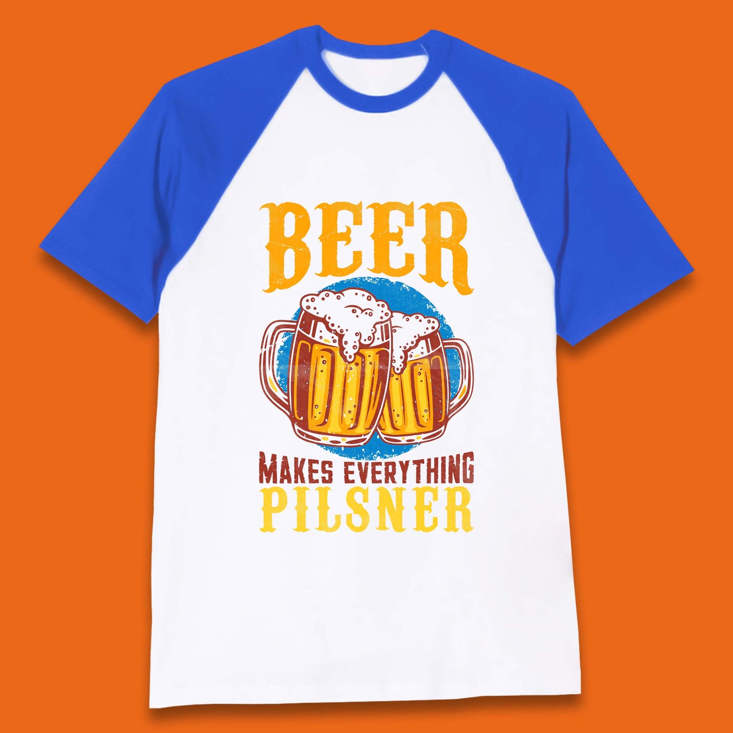 Pilsner Beer Baseball T-Shirt