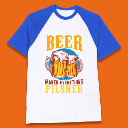 Pilsner Beer Baseball T-Shirt