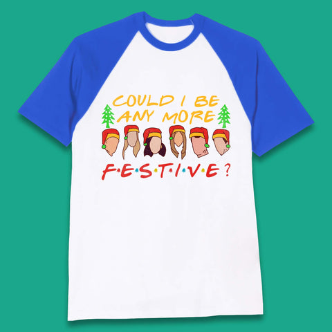 Friends Inspired Christmas Baseball T-Shirt
