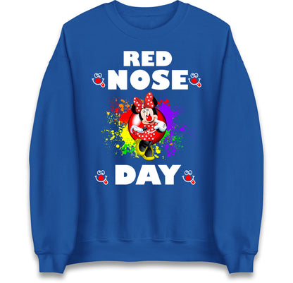 Red Nose Day Minnie Mouse Jumper