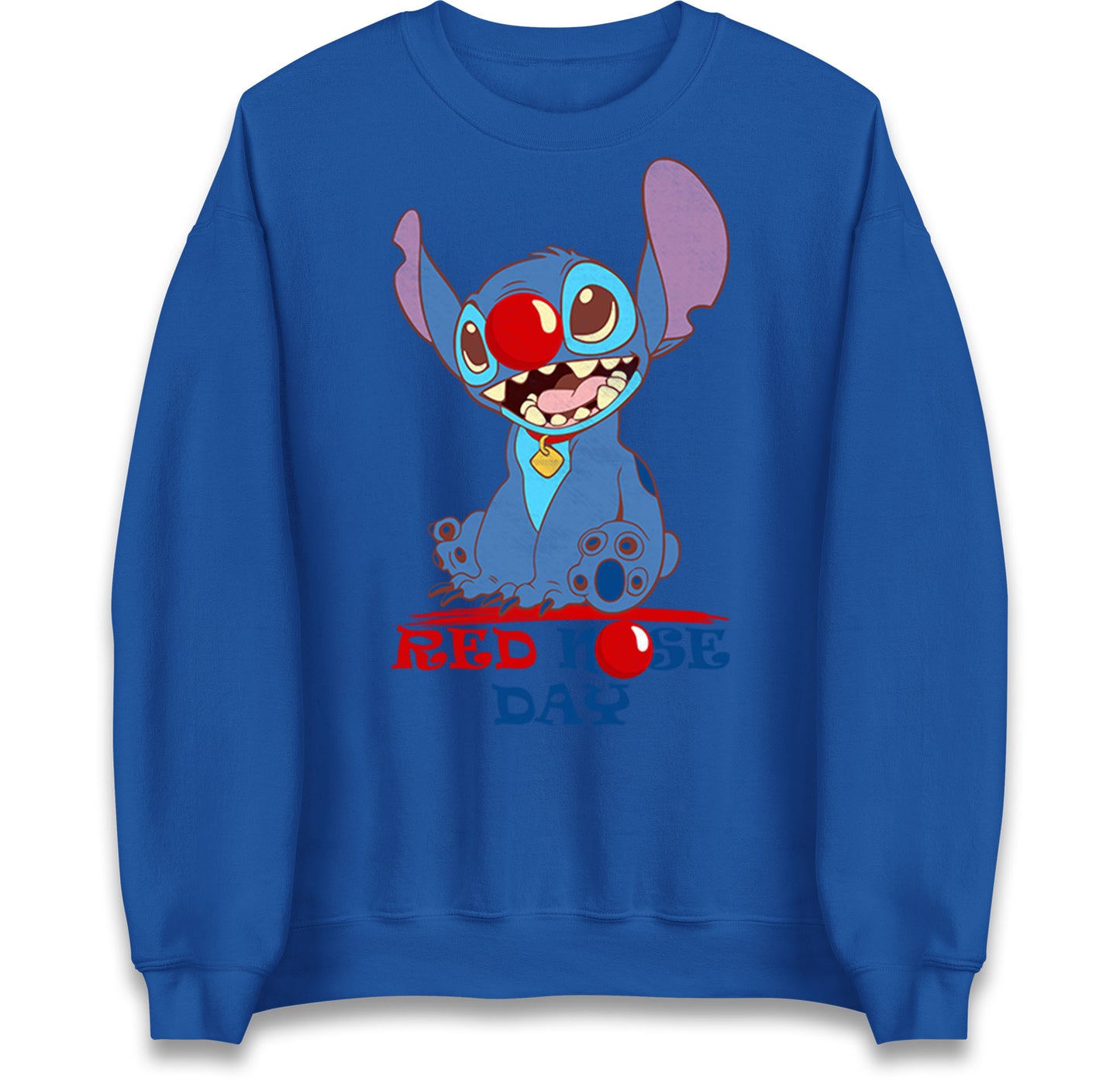 stitch red nose day jumper