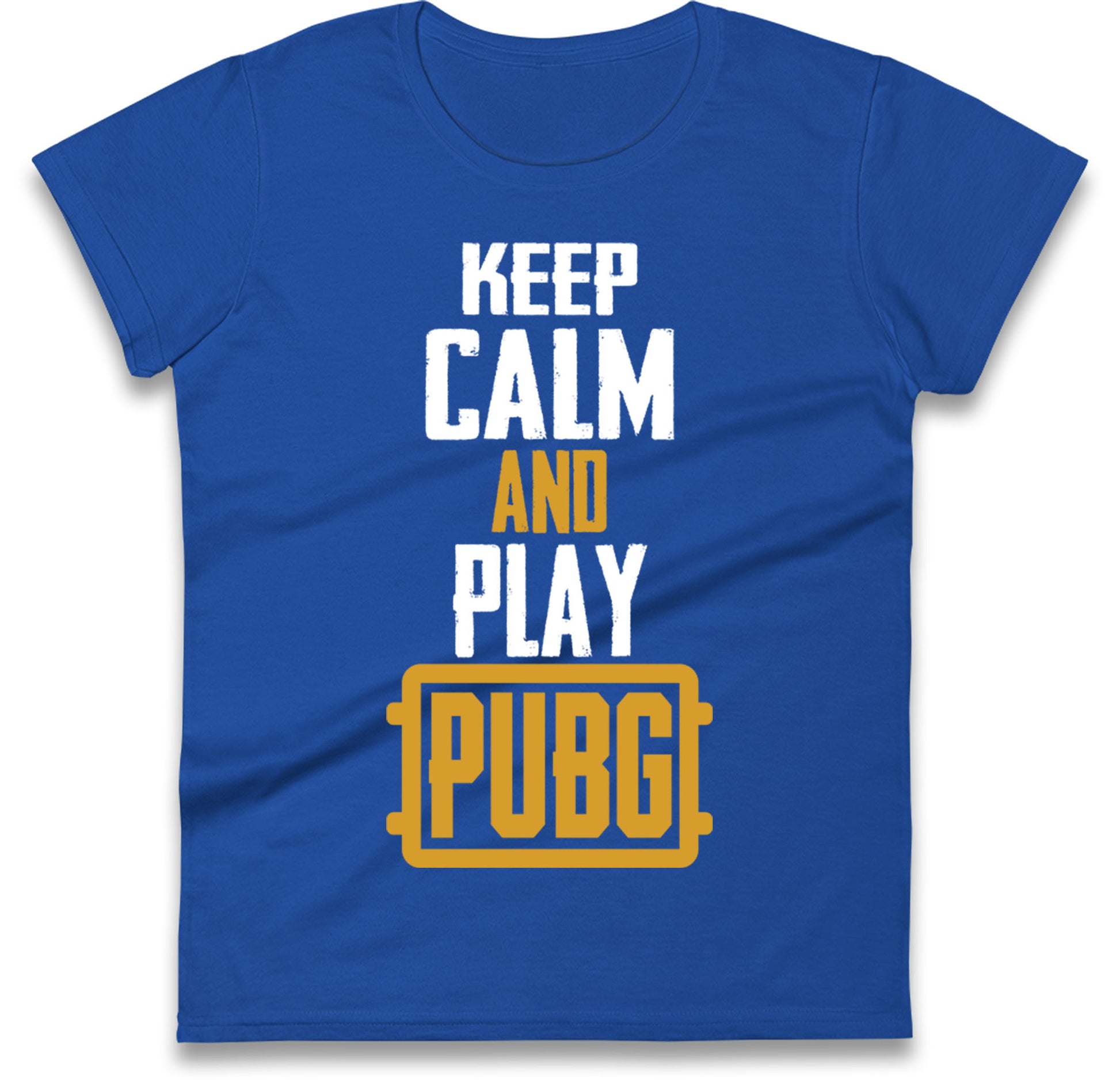Keep Calm And Play Pubg Womens T Shirt