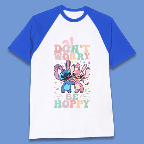 Don't Worry Be Hoppy Baseball T-Shirt