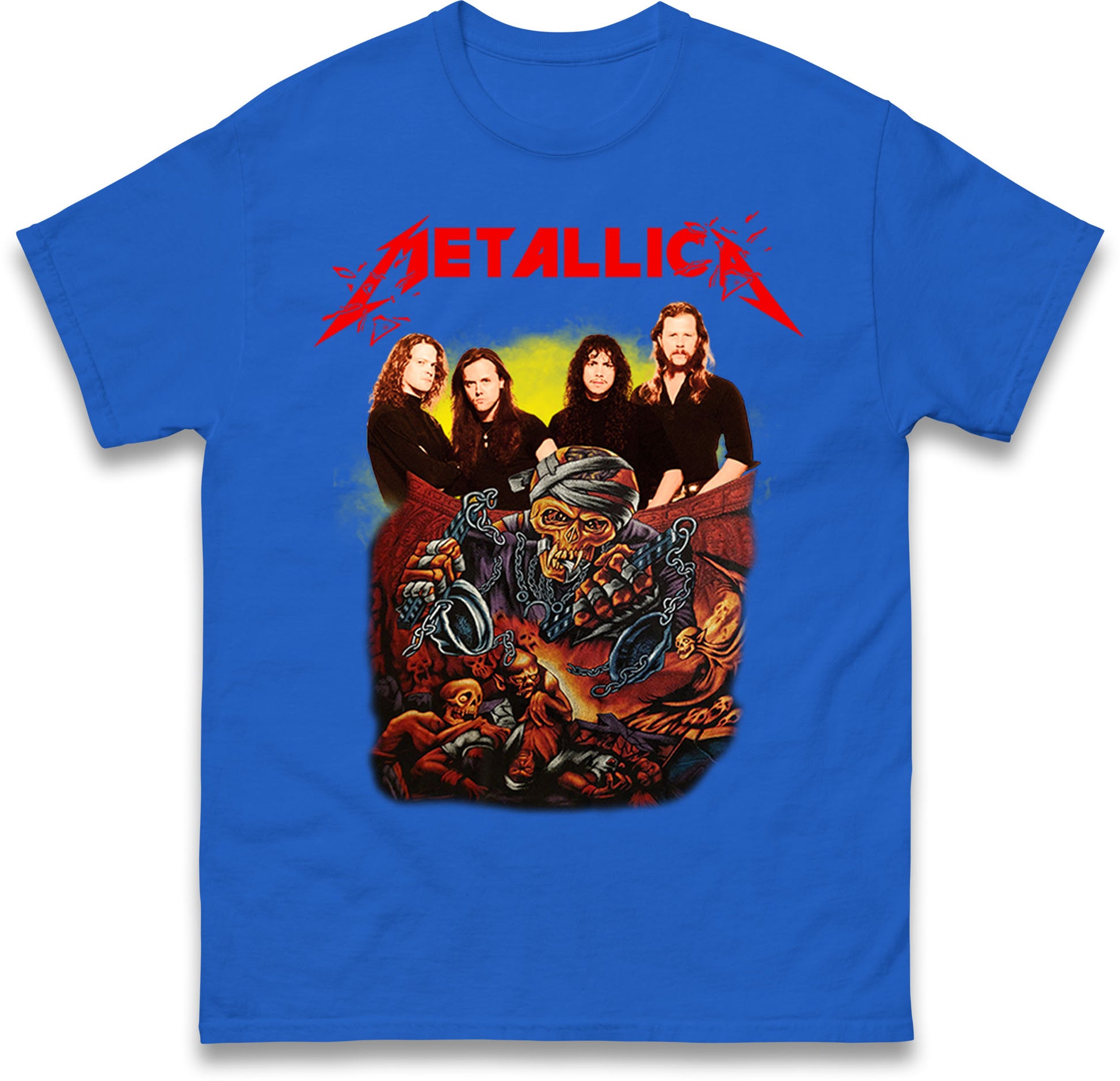 Metallica Skelington T Shirt