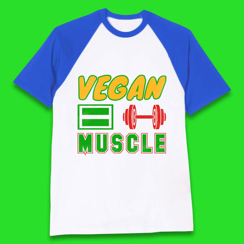 Vegan Muscle Baseball T-Shirt